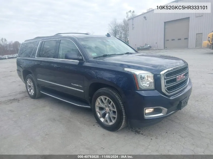 2017 GMC Yukon Xl Slt VIN: 1GKS2GKC5HR333101 Lot: 40793825