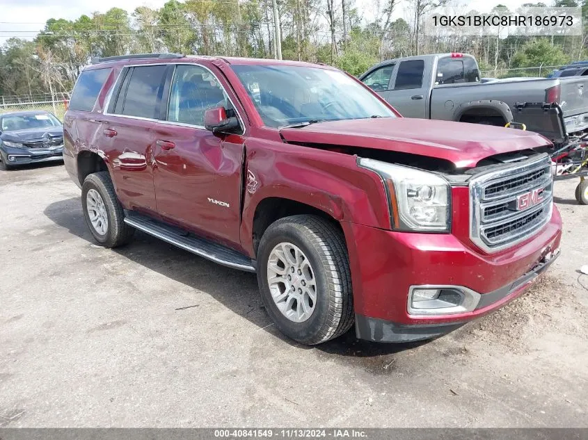 2017 GMC Yukon Slt VIN: 1GKS1BKC8HR186973 Lot: 40841549