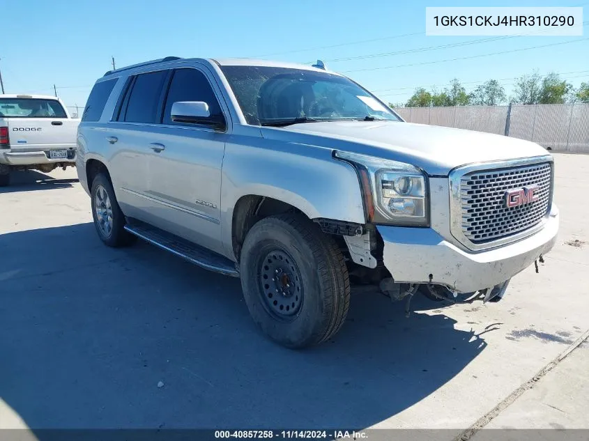 2017 GMC Yukon Denali VIN: 1GKS1CKJ4HR310290 Lot: 40857258