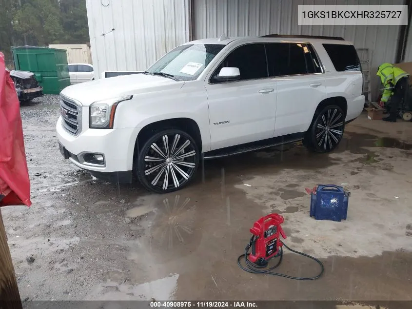 1GKS1BKCXHR325727 2017 GMC Yukon Slt