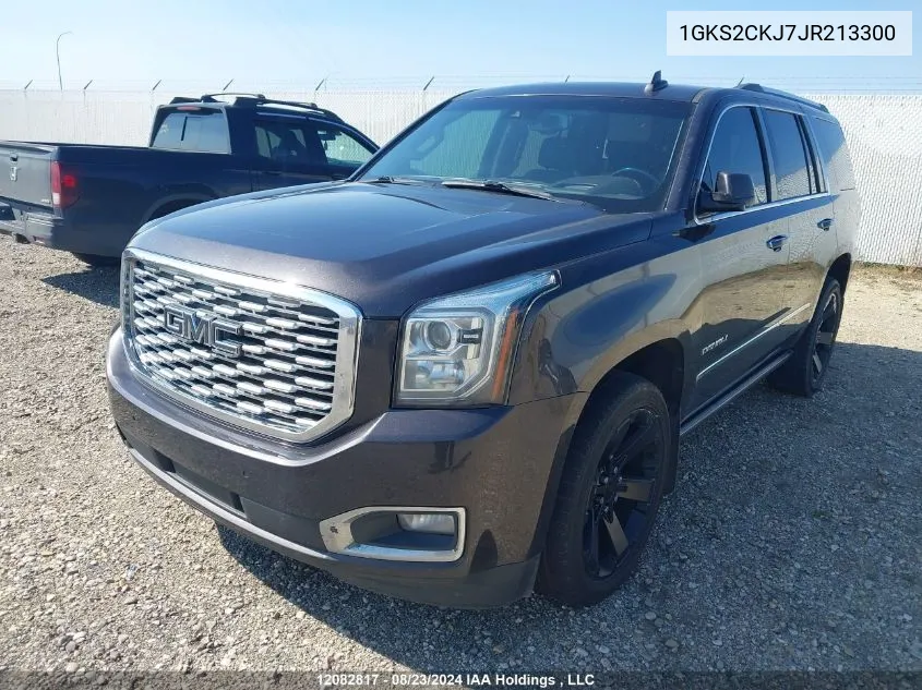 2018 GMC Yukon Denali Denali VIN: 1GKS2CKJ7JR213300 Lot: 12082817