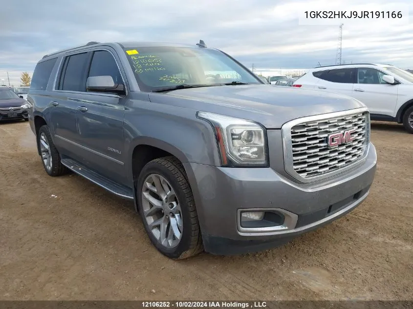 2018 GMC Yukon Xl VIN: 1GKS2HKJ9JR191166 Lot: 12106252