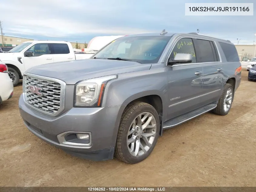 1GKS2HKJ9JR191166 2018 GMC Yukon Xl