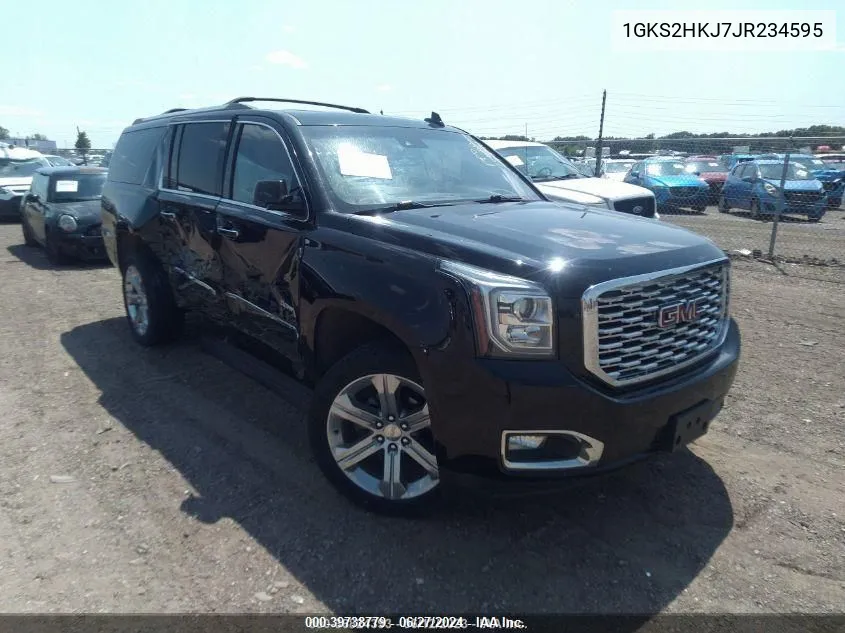 2018 GMC Yukon Xl Denali VIN: 1GKS2HKJ7JR234595 Lot: 39738779