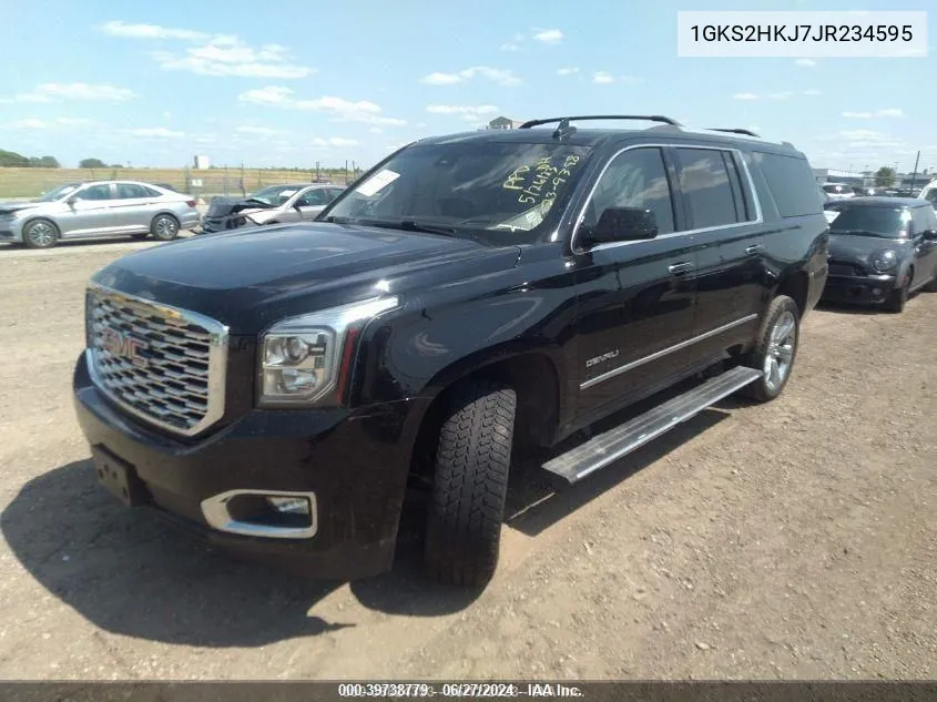 1GKS2HKJ7JR234595 2018 GMC Yukon Xl Denali