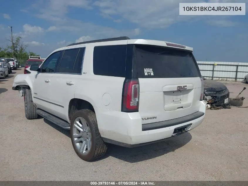 1GKS1BKC4JR267104 2018 GMC Yukon Slt