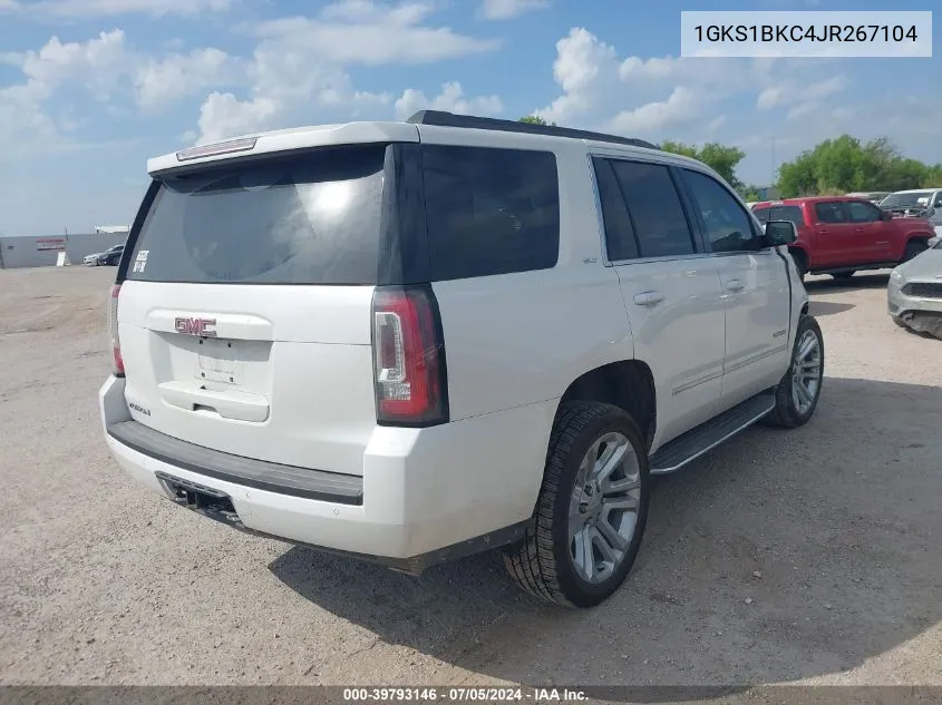 1GKS1BKC4JR267104 2018 GMC Yukon Slt