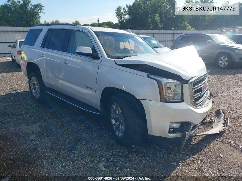 1GKS1BKC7JR147779 2018 GMC Yukon Slt