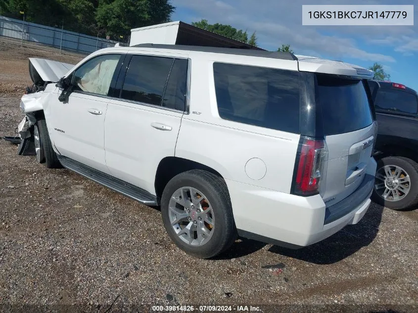 1GKS1BKC7JR147779 2018 GMC Yukon Slt