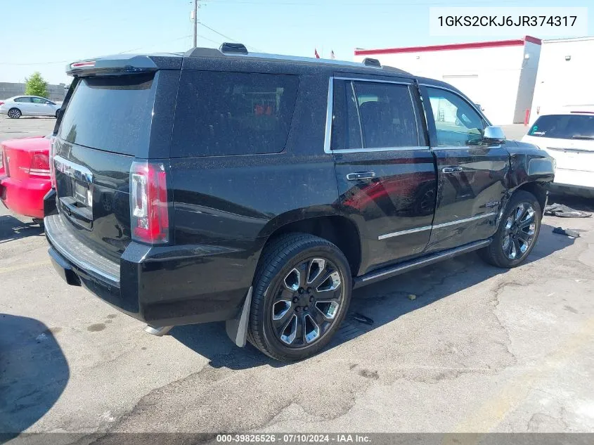 1GKS2CKJ6JR374317 2018 GMC Yukon Denali