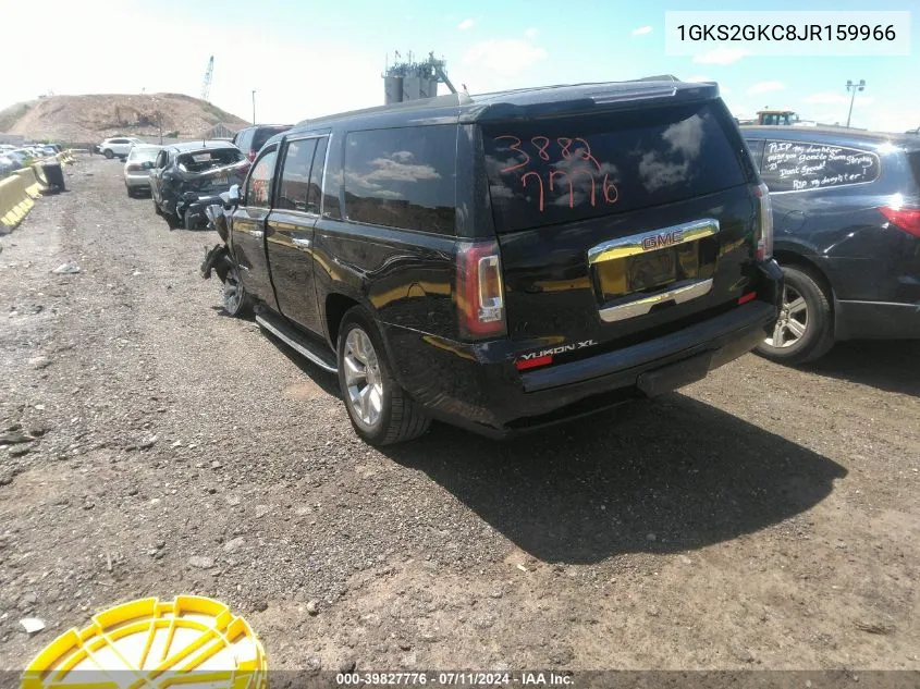 1GKS2GKC8JR159966 2018 GMC Yukon Xl Slt