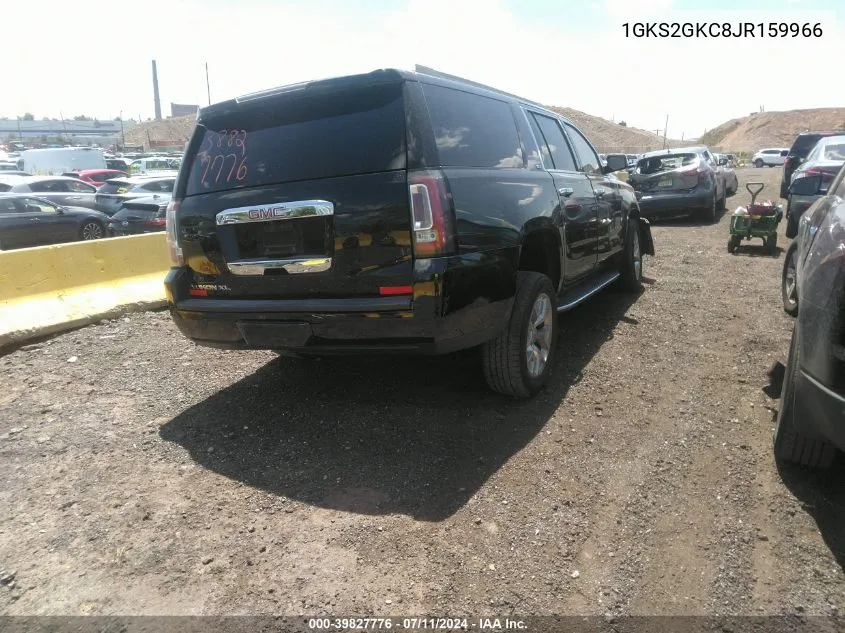 1GKS2GKC8JR159966 2018 GMC Yukon Xl Slt