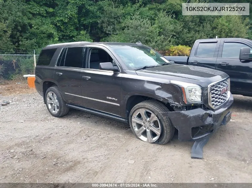 1GKS2CKJXJR125292 2018 GMC Yukon Denali