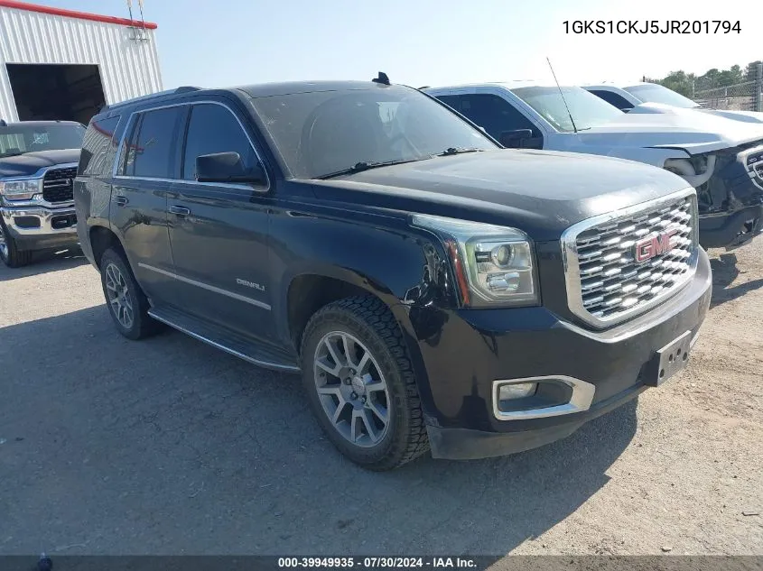 1GKS1CKJ5JR201794 2018 GMC Yukon Denali