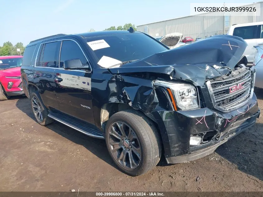 2018 GMC Yukon Slt VIN: 1GKS2BKC8JR399926 Lot: 39986800