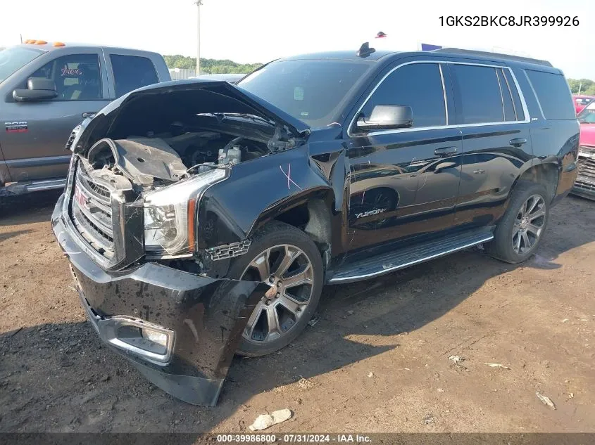 2018 GMC Yukon Slt VIN: 1GKS2BKC8JR399926 Lot: 39986800