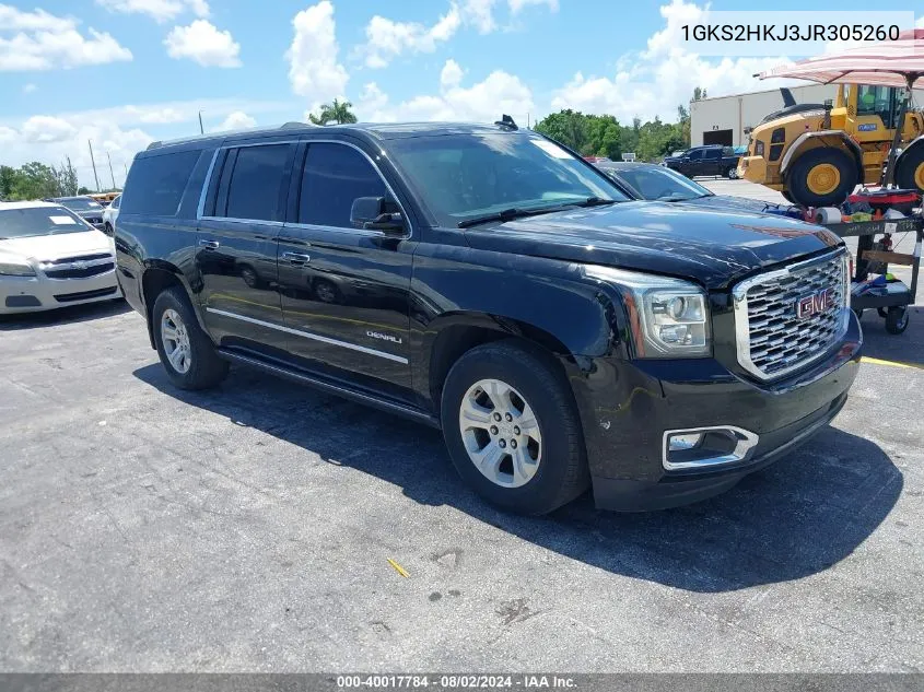 1GKS2HKJ3JR305260 2018 GMC Yukon Xl Denali