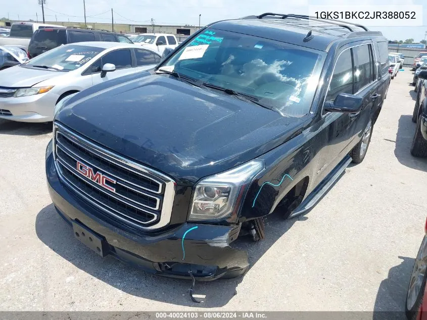 1GKS1BKC2JR388052 2018 GMC Yukon Slt