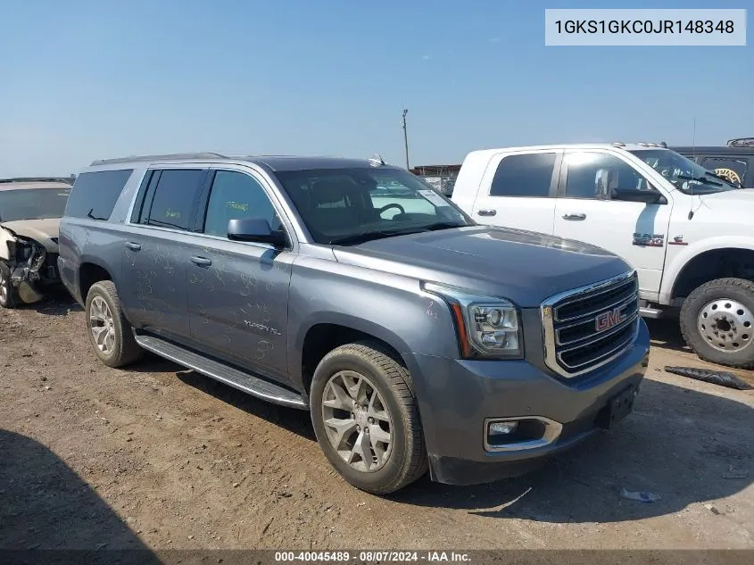 1GKS1GKC0JR148348 2018 GMC Yukon Xl Slt