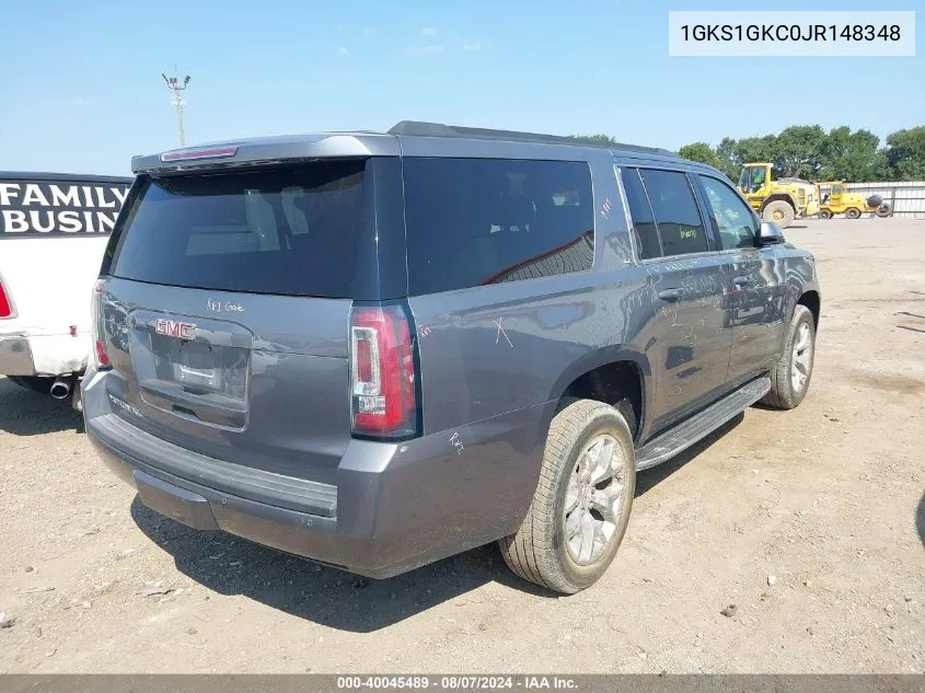 1GKS1GKC0JR148348 2018 GMC Yukon Xl Slt