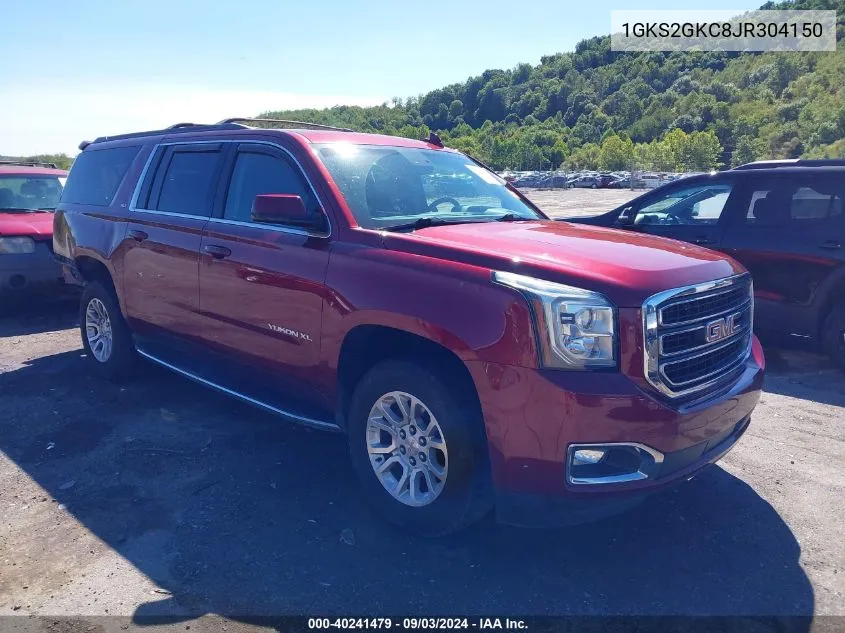 1GKS2GKC8JR304150 2018 GMC Yukon Xl Slt