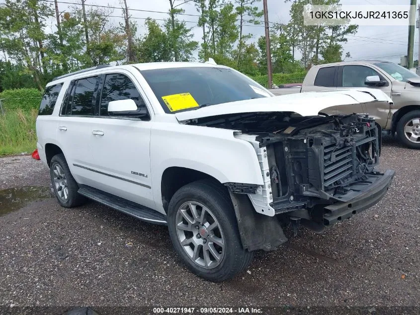 1GKS1CKJ6JR241365 2018 GMC Yukon Denali