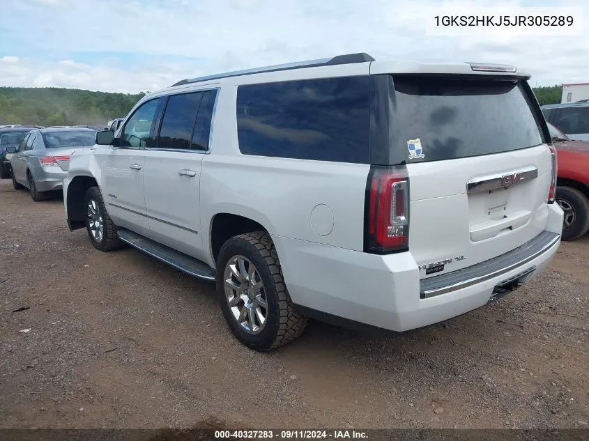 1GKS2HKJ5JR305289 2018 GMC Yukon Xl Denali