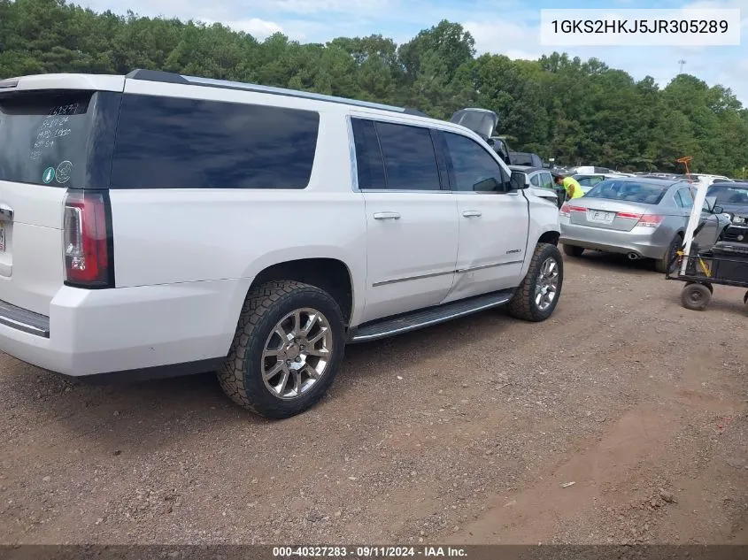 1GKS2HKJ5JR305289 2018 GMC Yukon Xl Denali