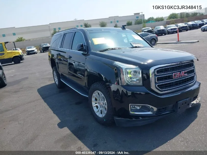 2018 GMC Yukon Xl Slt VIN: 1GKS1GKC3JR348415 Lot: 40339347