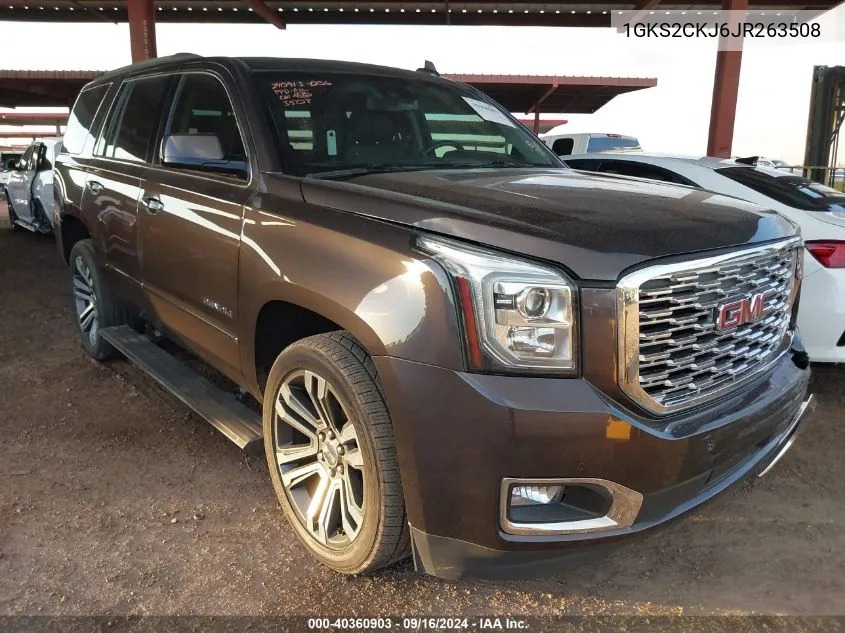 1GKS2CKJ6JR263508 2018 GMC Yukon Denali