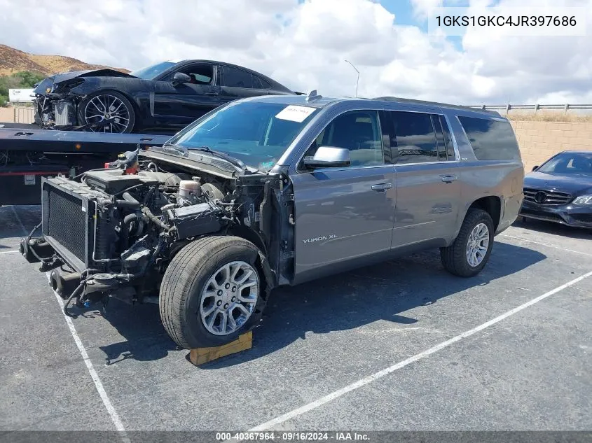 1GKS1GKC4JR397686 2018 GMC Yukon Xl Slt