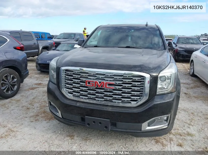 2018 GMC Yukon Xl Denali VIN: 1GKS2HKJ6JR140370 Lot: 40495596