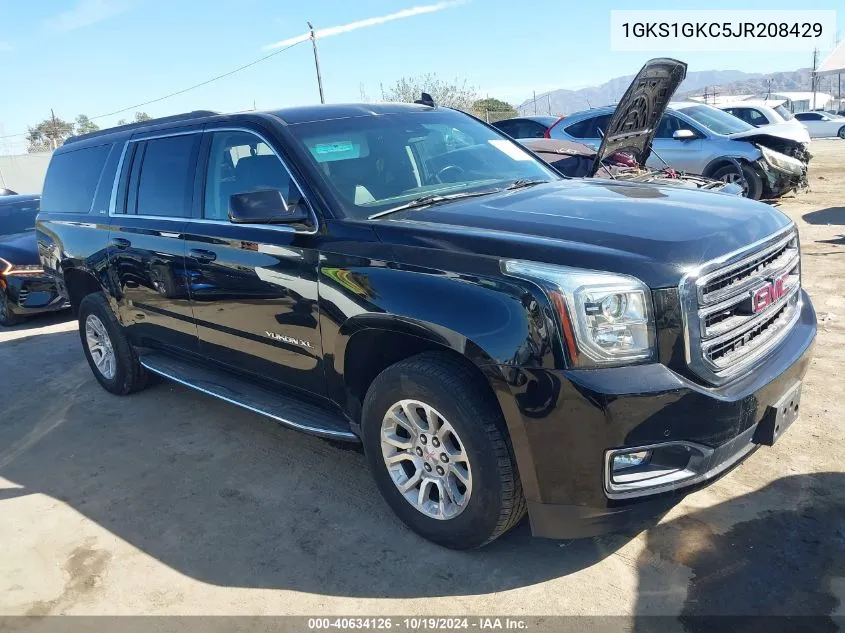 1GKS1GKC5JR208429 2018 GMC Yukon Xl Slt