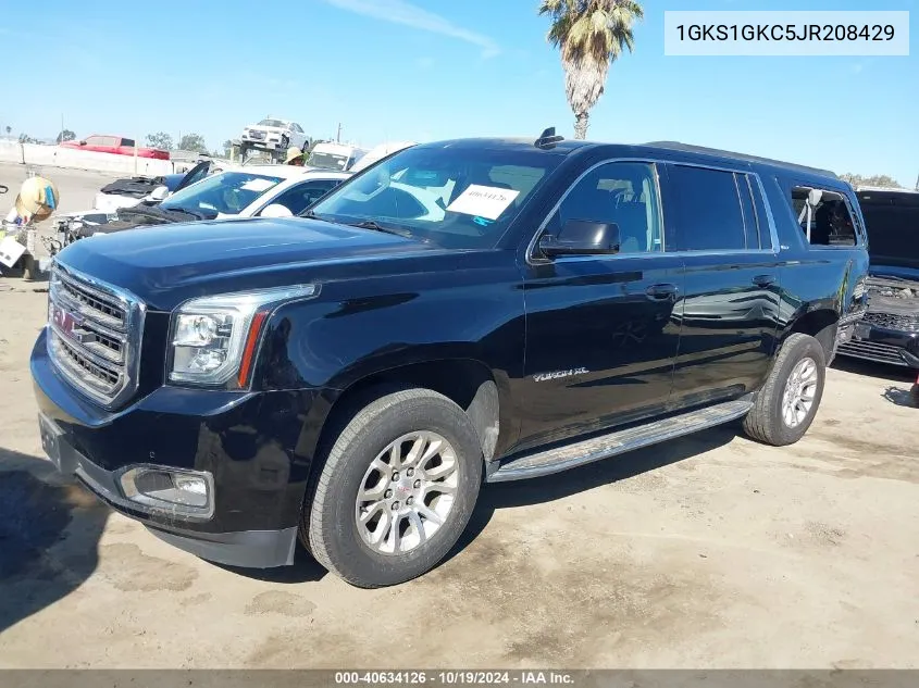 2018 GMC Yukon Xl Slt VIN: 1GKS1GKC5JR208429 Lot: 40634126