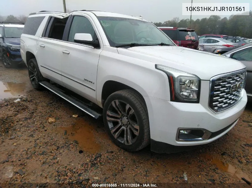 2018 GMC Yukon Xl Denali VIN: 1GKS1HKJ1JR101561 Lot: 40816585