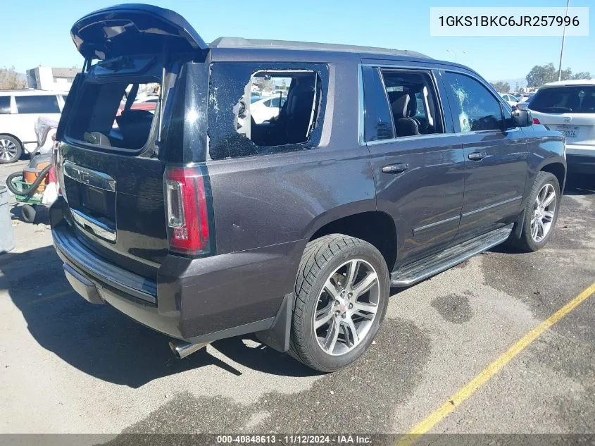 2018 GMC Yukon Slt VIN: 1GKS1BKC6JR257996 Lot: 40848613