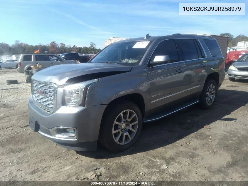 2018 GMC Yukon Denali VIN: 1GKS2CKJ9JR258979 Lot: 40870978