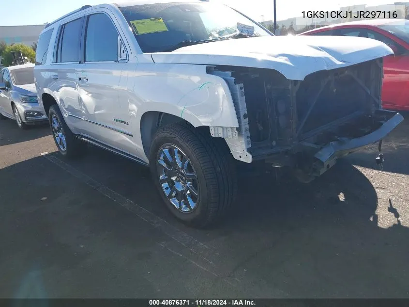 2018 GMC Yukon Denali VIN: 1GKS1CKJ1JR297116 Lot: 40876371