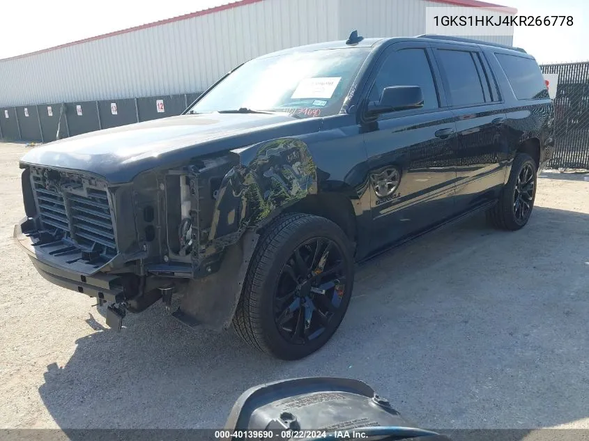 1GKS1HKJ4KR266778 2019 GMC Yukon Xl Denali