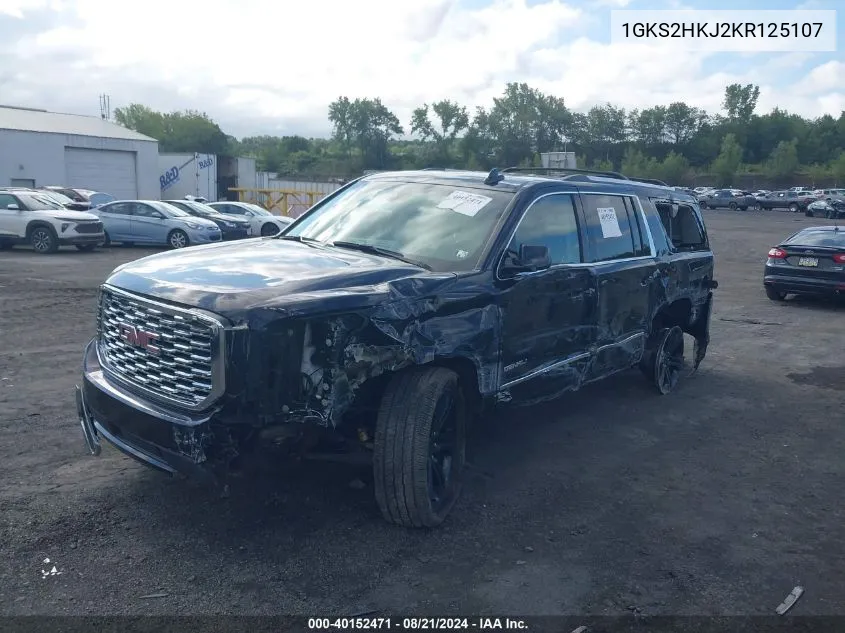 1GKS2HKJ2KR125107 2019 GMC Yukon Xl Denali