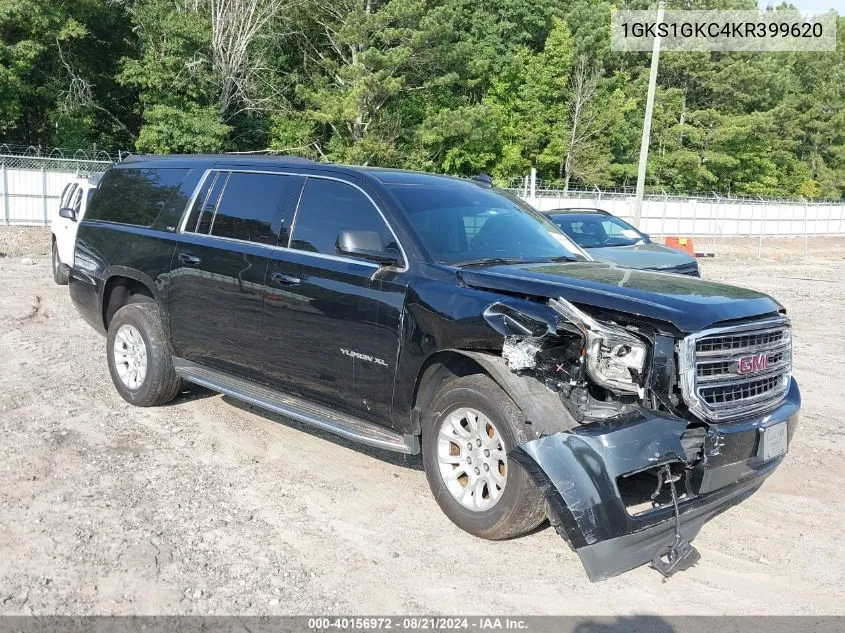 2019 GMC Yukon Xl C1500 Slt VIN: 1GKS1GKC4KR399620 Lot: 40156972