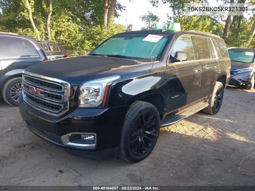 2019 GMC Yukon Slt VIN: 1GKS2BKC5KR321301 Lot: 40164857