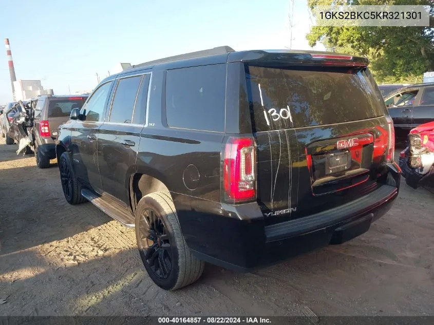 1GKS2BKC5KR321301 2019 GMC Yukon Slt