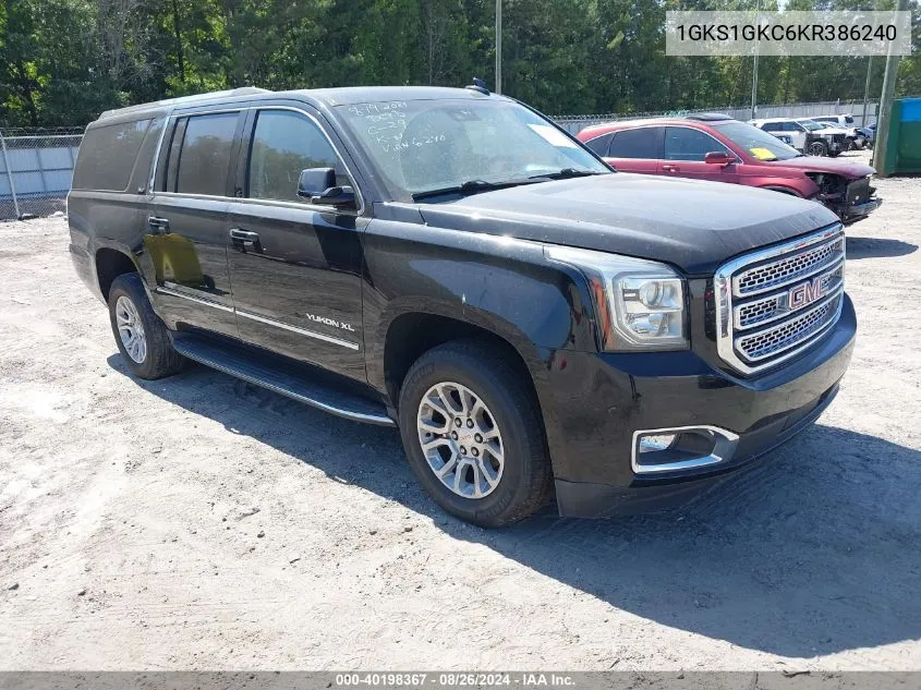 1GKS1GKC6KR386240 2019 GMC Yukon Xl Slt