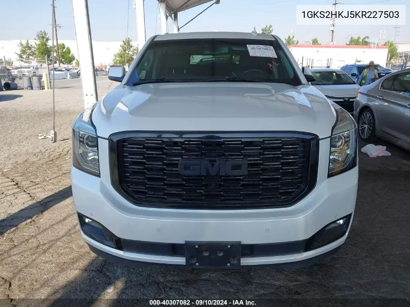 1GKS2HKJ5KR227503 2019 GMC Yukon Xl Denali