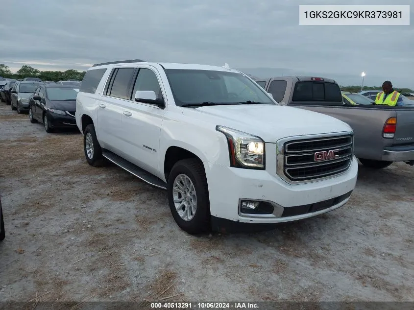 2019 GMC Yukon Xl Slt VIN: 1GKS2GKC9KR373981 Lot: 40513291