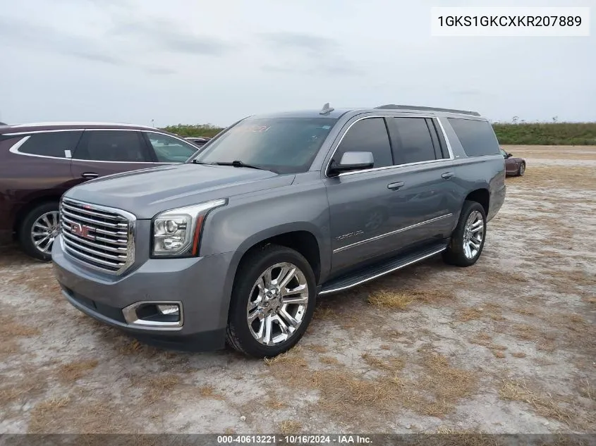 2019 GMC Yukon Xl Slt VIN: 1GKS1GKCXKR207889 Lot: 40613221