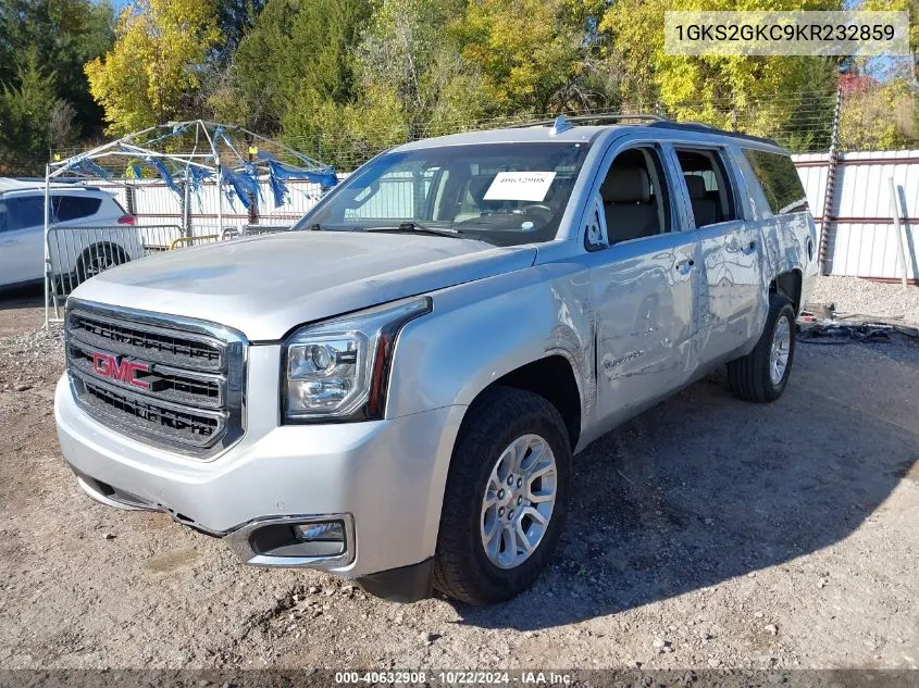 1GKS2GKC9KR232859 2019 GMC Yukon Xl Slt