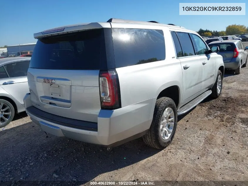 2019 GMC Yukon Xl Slt VIN: 1GKS2GKC9KR232859 Lot: 40632908