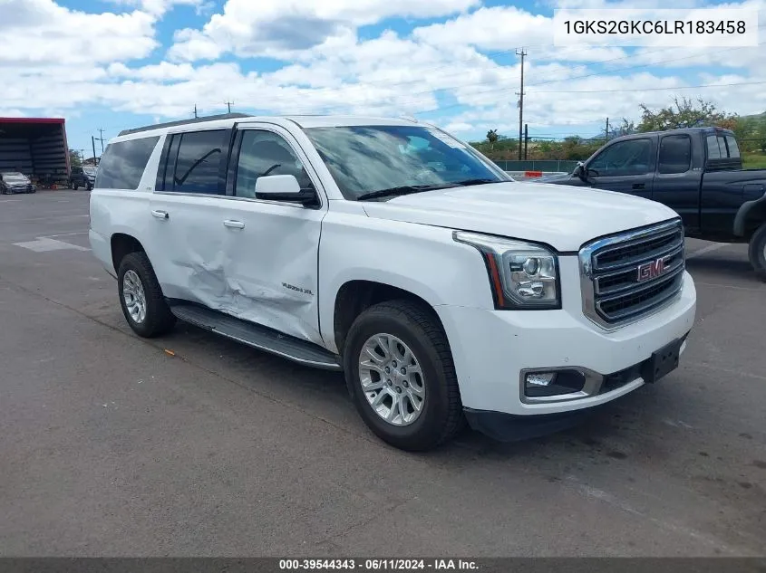 2020 GMC Yukon Xl 4Wd Slt VIN: 1GKS2GKC6LR183458 Lot: 39544343